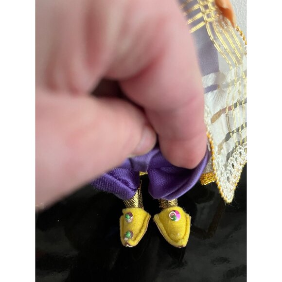 Vtg Moroccan Male Berber Female Fatima Doll Folkloric LATIFA Depose Passport - Picture 7 of 10